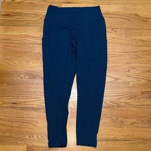 American Eagle Blue Curvy Leggings
